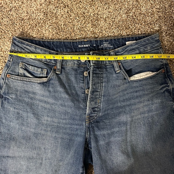 Old Navy Jeans “OG Straight” Curvy - Picture 5 of 7